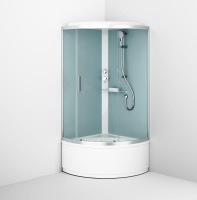 Душевая кабина AM.PM X-Joy W88C-401A-090WT с крышей, белый