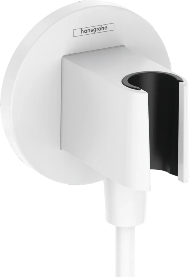 Шланговое подключение Hansgrohe FixFit Porter S 26888700 матовый белый