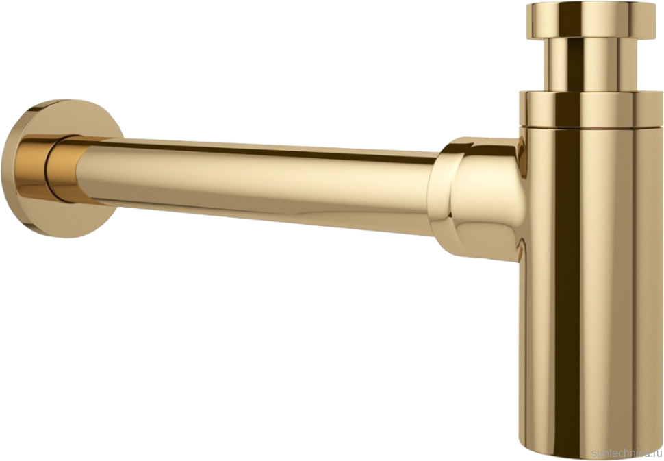 Комплект Накладная раковина Lavinia Boho Bathroom Sink Slim 33311008 + Донный клапан Wellsee Drainage System 182141000 золото + Сифон 182106000 золото