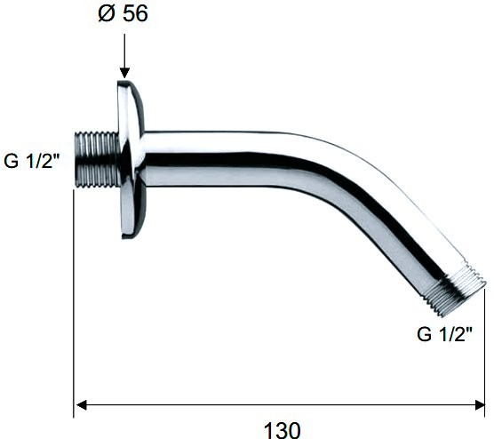 Душевой комплект Смеситель Remer Winner W09 + Гарнитур 337M318MP + Душ 351AX + Кронштейн 342
