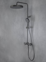 Душевая стойка AltroBagno Bilancia AltroBagnoBilancia030428GM оружейная сталь