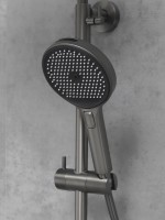 Душевая стойка AltroBagno Bilancia AltroBagnoBilancia030428GM оружейная сталь