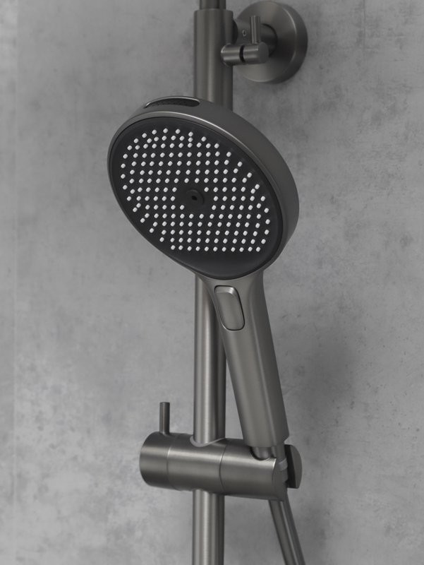 Душевая стойка AltroBagno Bilancia AltroBagnoBilancia030428GM оружейная сталь