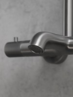 Душевая стойка AltroBagno Bilancia AltroBagnoBilancia030428GM оружейная сталь