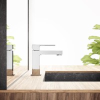 Комплект для ванной Paffoni Elle KITLEQ518CR071 С ВНУТРЕННЕЙ ЧАСТЬЮ, верхний душ 20 см, с термостатом, хром