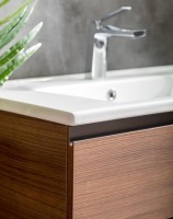 Мебель для ванной комнаты Armadi Art Capolda 85 dark wood