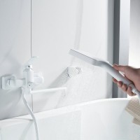 Смеситель для ванны с душем Shevanik S9902C белый