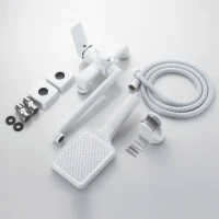 Смеситель для ванны с душем Shevanik S9902C белый Смеситель для ванны с душем Shevanik S9902C белый