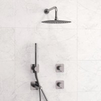 Душевой комплект Wasserkraft Tauber A6451.297.298.097.121.275.100.276 С ВНУТРЕННЕЙ ЧАСТЬЮ, никель