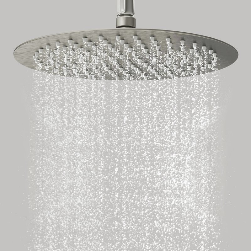 Душевой комплект Wasserkraft Tauber A6451.297.298.097.121.275.100.276 С ВНУТРЕННЕЙ ЧАСТЬЮ, никель