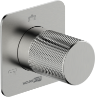Душевой комплект Wasserkraft Tauber A6451.297.298.097.121.275.100.276 С ВНУТРЕННЕЙ ЧАСТЬЮ, никель