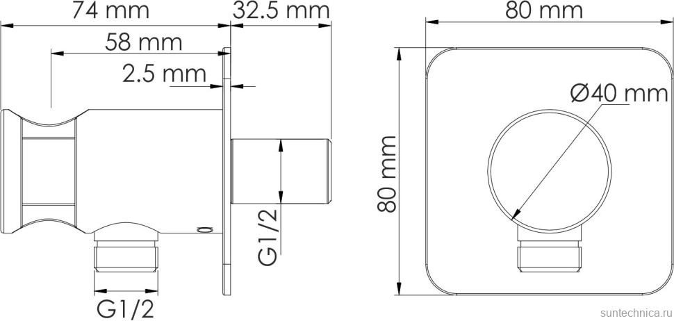Душевой комплект Wasserkraft Tauber A6451.297.298.097.121.275.100.276 С ВНУТРЕННЕЙ ЧАСТЬЮ, никель