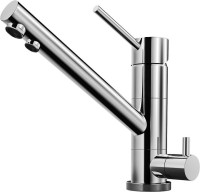 Комплект Мойка Omoikiri Bosen 54-U-BL черная + Смеситель Tonami C хром