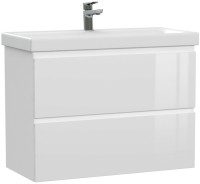 Тумба под раковину Cersanit Moduo slim 80 белая