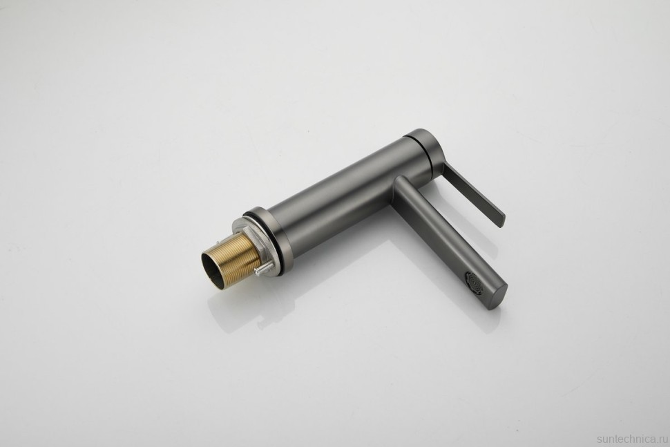 Смеситель для раковины BELZ B813 B10813-3 оружейная сталь