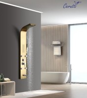 Душевая панель Ceruttispa Victoria G CT9978 золото