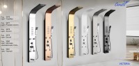 Душевая панель Ceruttispa Victoria G CT9978 золото