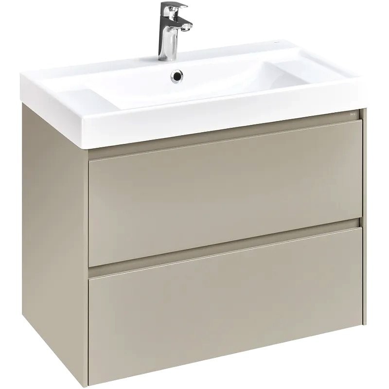 Мебель для ванной комнаты Roca Ona 80 бежево-серая матовая
