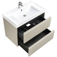 Мебель для ванной комнаты Roca Ona 80 бежево-серая матовая