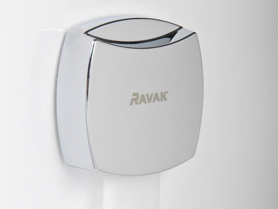 Слив-перелив для ванны Ravak X01507 52 мм, полуавтомат, хром, с сифоном