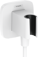Шланговое подключение Hansgrohe FixFit Q 26887700 матовое белое