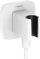Шланговое подключение Hansgrohe FixFit Q 26887700 матовое белое