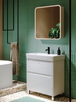 Зеркало-шкаф Alavann Lana 80х80 с подсветкой