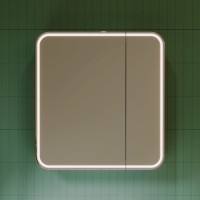 Зеркало-шкаф Alavann Lana 80х80 с подсветкой