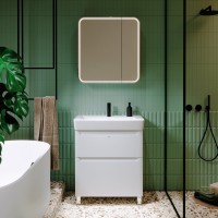 Зеркало-шкаф Alavann Lana 80х80 с подсветкой