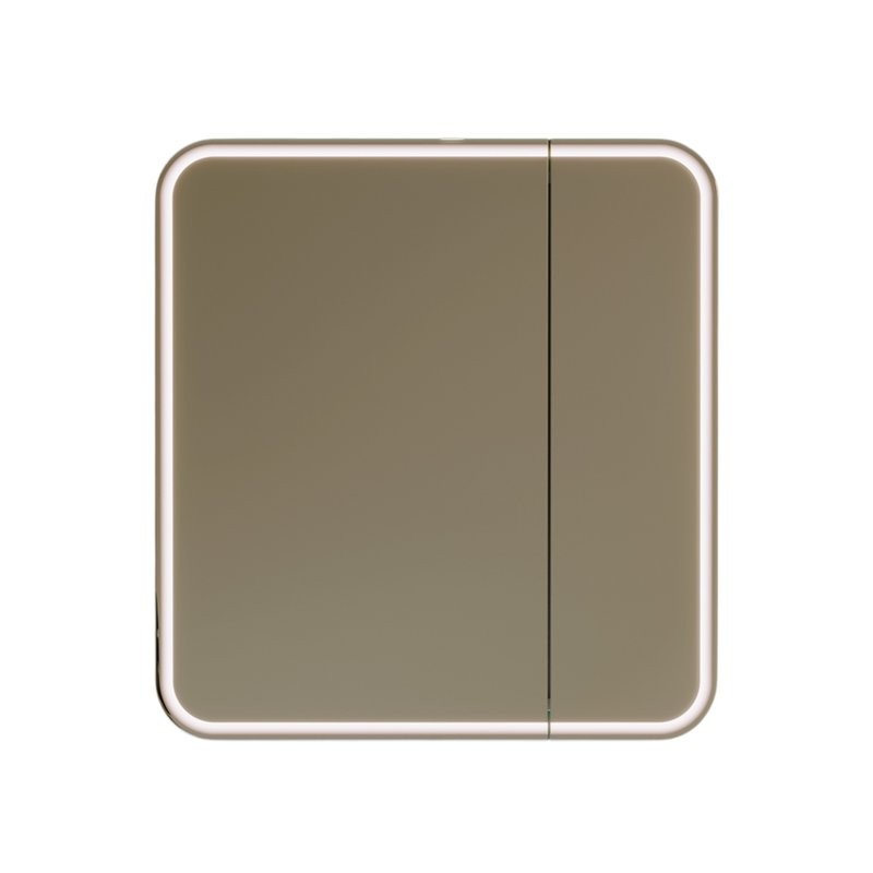 Зеркало-шкаф Alavann Lana 80х80 с подсветкой