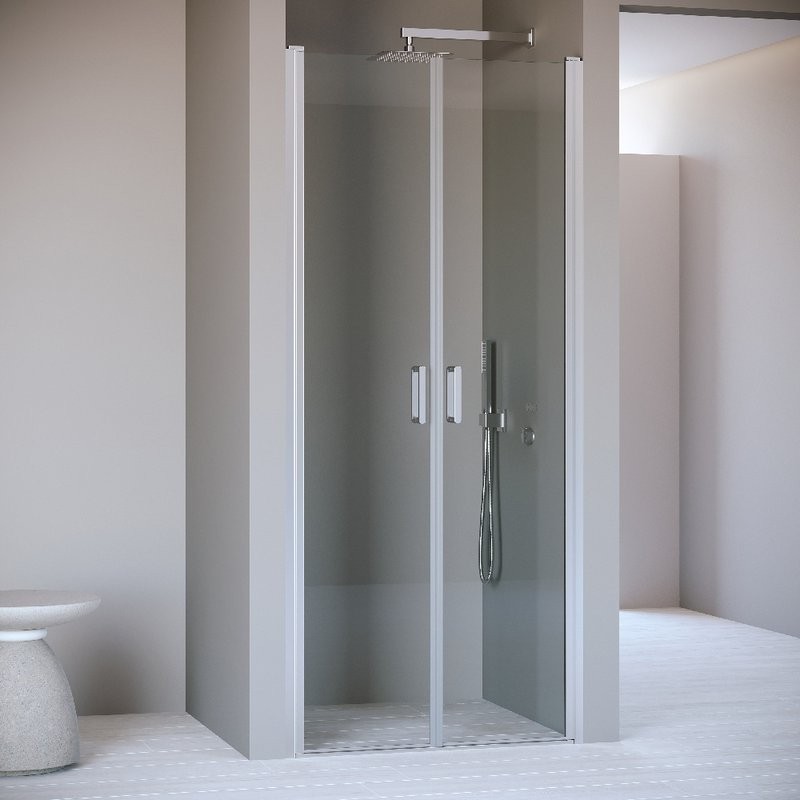 Душевая дверь в нишу RGW Passage PA-104 70 см, профиль хром, стекло прозрачное