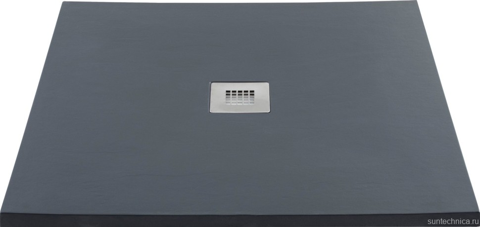 Поддон для душа Aquanet Pleasure NEW 001.1B 100x100 с сифоном, черный камень