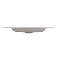 Тумба с раковиной Cezares Relax 100 подвесная, 2 ящика, оружейная сталь