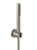 Душевой гарнитур Kludi Nova Fonte Puristic 20850N5-15 брашированный никель PVD Душевой гарнитур Kludi Nova Fonte Puristic 20850N5-15 брашированный никель PVD