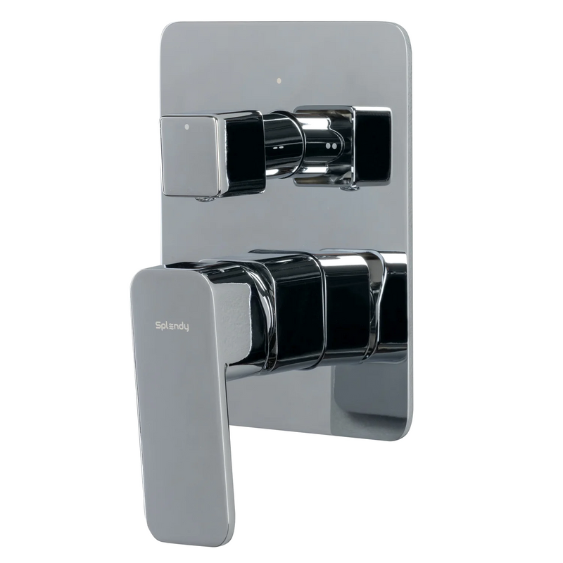 Встраиваемый смеситель для душа и ванны Splendy Self SE204U1K2CR С ВНУТРЕННЕЙ ЧАСТЬЮ, хром