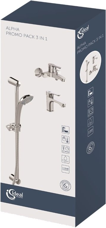 Комплект для ванной Ideal Standard Alpha BD004AA