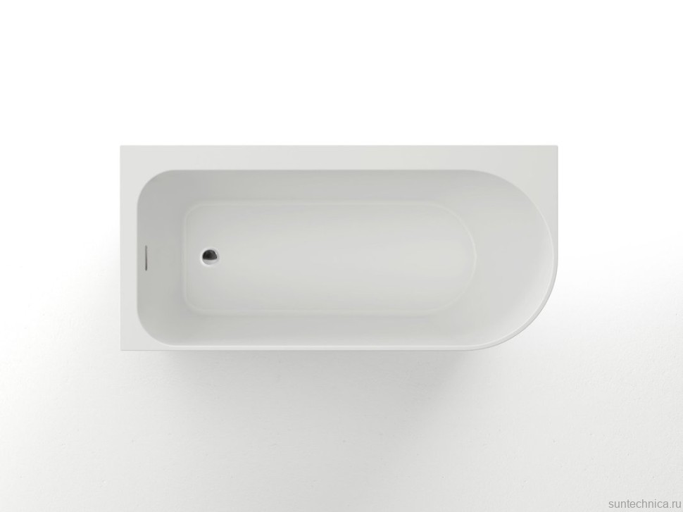 Ванна акриловая Azario Luton 1700*800*580 левая, пристенная, с сифоном и металлической рамой (LUT17080 L)