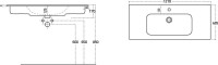 Мебель для ванной комнаты STWORKI Левангер 120 белая матовая
