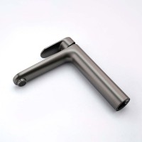 Смеситель для раковины AQUATEK Ника AQ1804BGM оружейная сталь Смеситель для раковины AQUATEK Ника AQ1804BGM оружейная сталь