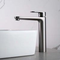 Смеситель для раковины AQUATEK Ника AQ1804BGM оружейная сталь Смеситель для раковины AQUATEK Ника AQ1804BGM оружейная сталь