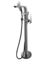 Напольный смеситель для ванны с душем Lemark Melange LM4944CW