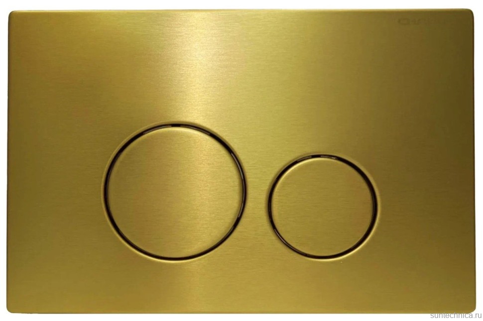 Кнопка смыва для унитаза CHARUS Robusto FP.330.BG.05 нержавеющая сталь