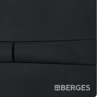 Кнопка смыва Berges Novum F5 чёрный, матовый