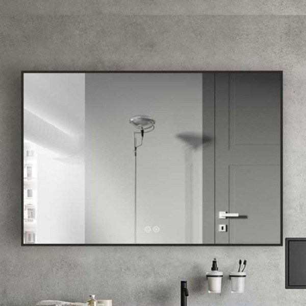 Зеркало Vincea VLM-3VN120B-2 120х80 с подсветкой  и антизапотевателем