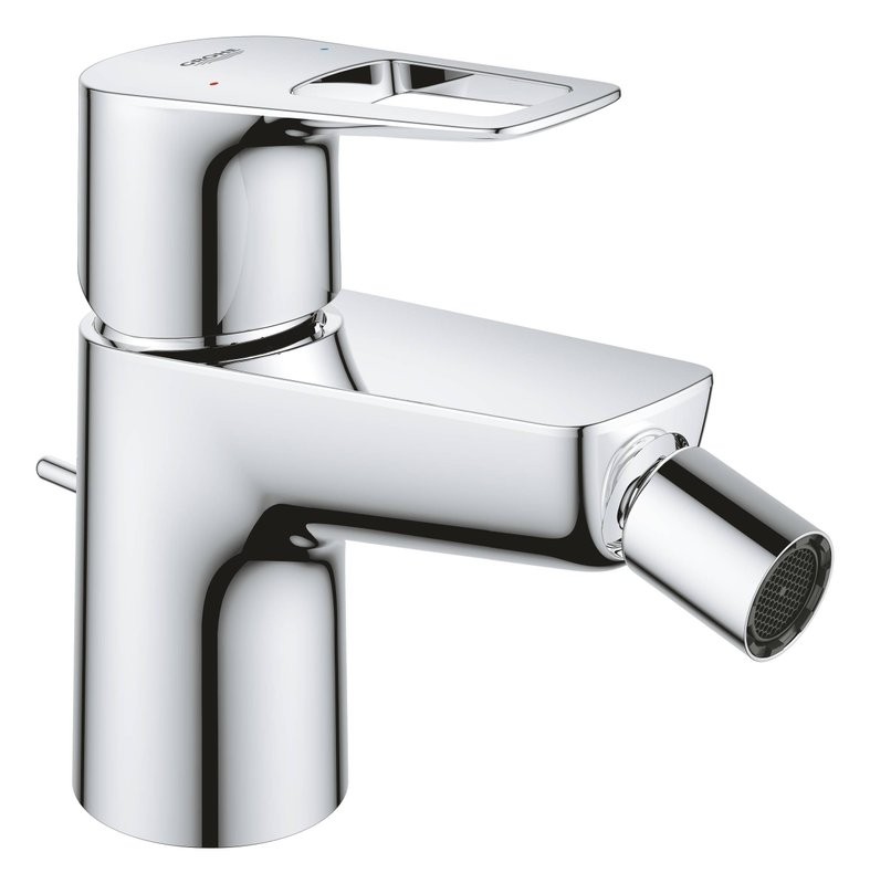 Смеситель для биде GROHE BauLoop с рычажным донным клапаном, хром (23338001)