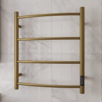 Полотенцесушитель электрический EWRIKA Деметра Д R 60x50, бронза