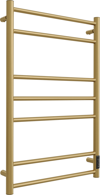 Полотенцесушитель электрический Двин L neo 80х50, матовое золото
