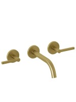 Смеситель для раковины Kludi Nova Fonte Puristic 20144N015 С ВНУТРЕННЕЙ ЧАСТЬЮ, брашированное золото PVD Смеситель для раковины Kludi Nova Fonte Puristic 20144N015 С ВНУТРЕННЕЙ ЧАСТЬЮ, брашированное золото PVD