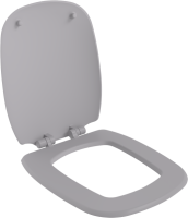 Унитаз подвесной BOCCHI Fenice 1166-001-0129 с серой матовой крышкой