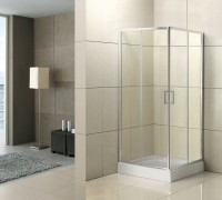 Душевой уголок BelBagno Uno 195 A 2 95 C Cr стекло прозрачное
